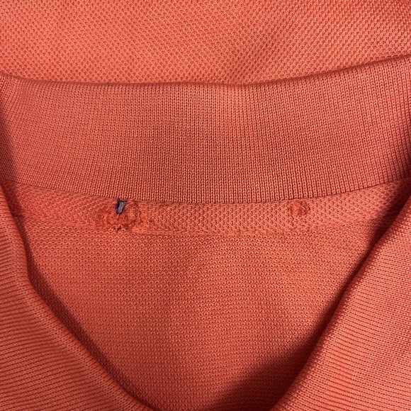 Ralph Lauren Purple Label Men's Coral Pink Polo Shirt Embroidered Pony Pique XL - Picture 9 of 11